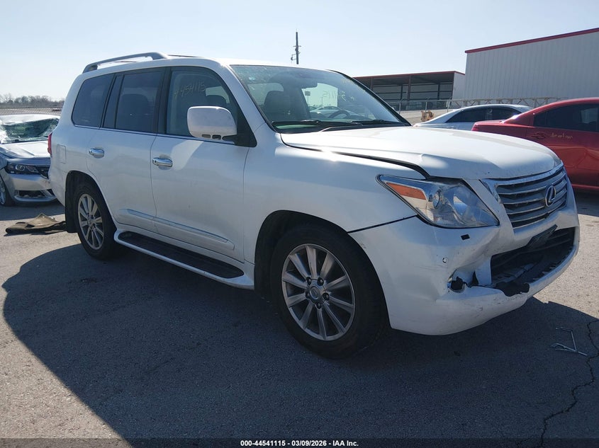2011 Lexus Lx VIN JTJHY7AX6B4061636 IAAI salvage auction — FRONT END, Salvage (Missouri), sold $14,200 on 2026-07-16 (photo 1)