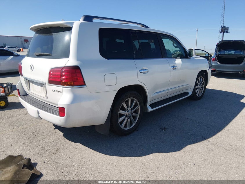 2011 Lexus Lx VIN JTJHY7AX6B4061636 IAAI salvage auction — FRONT END, Salvage (Missouri), sold $14,200 on 2026-07-16 (photo 4)