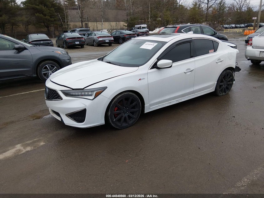 2019 Acura Ilx VIN 19UDE2F81KA002026 IAAI salvage auction — REAR END, Salvage (Massachusetts), sold $4,000 on 2026-08-01 (photo 2)
