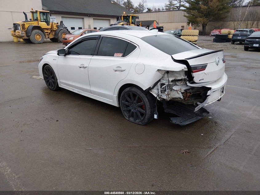 2019 Acura Ilx VIN 19UDE2F81KA002026 IAAI salvage auction — REAR END, Salvage (Massachusetts), sold $4,000 on 2026-08-01 (photo 3)