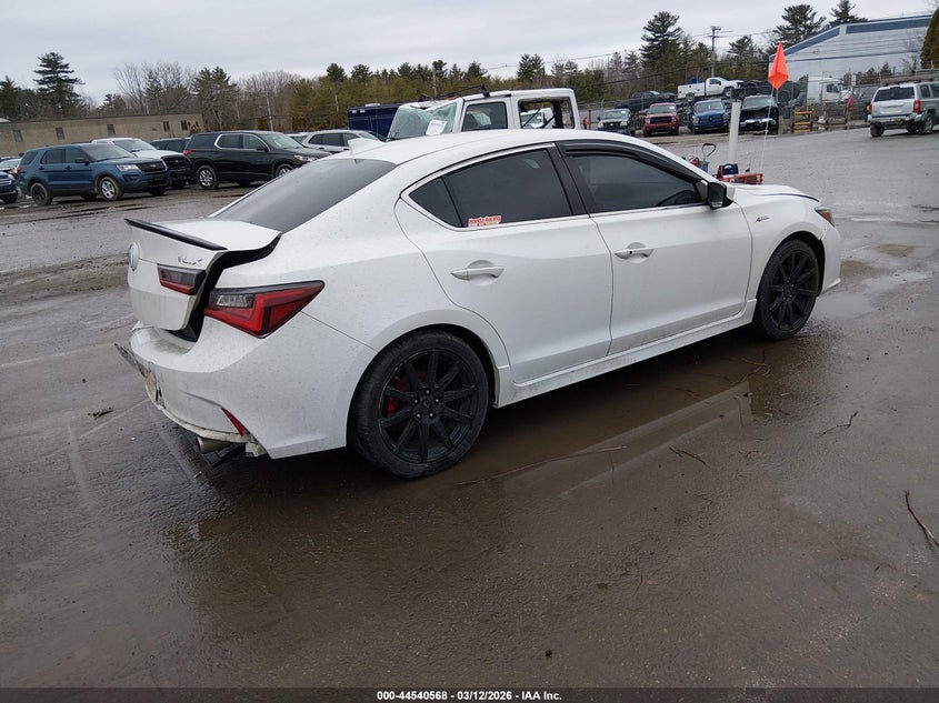 2019 Acura Ilx VIN 19UDE2F81KA002026 IAAI salvage auction — REAR END, Salvage (Massachusetts), sold $4,000 on 2026-08-01 (photo 4)
