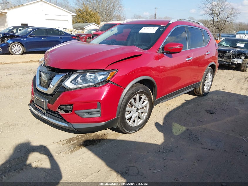 2017 Nissan Rogue VIN JN8AT2MTXHW407381 IAAI salvage auction — FRONT END, Salvage (South Carolina), sold $25 on 2026-07-28 (photo 2)