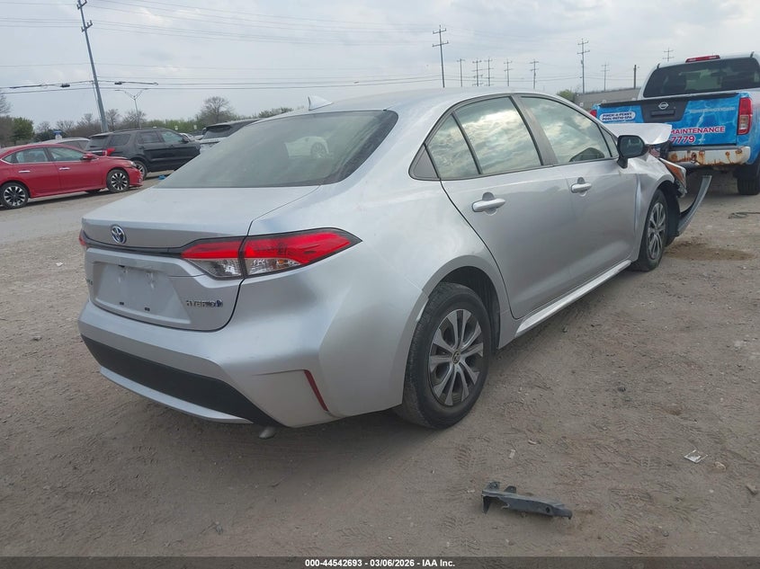 2021 Toyota Corolla VIN JTDEAMDE0MJ030163 IAAI salvage auction — FRONT END, Salvage (Texas), sold $2,575 on 2026-07-29 (photo 4)