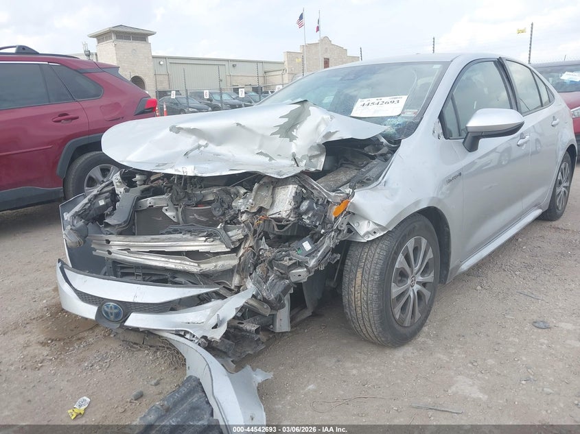 2021 Toyota Corolla VIN JTDEAMDE0MJ030163 IAAI salvage auction — FRONT END, Salvage (Texas), sold $2,575 on 2026-07-29 (photo 6)