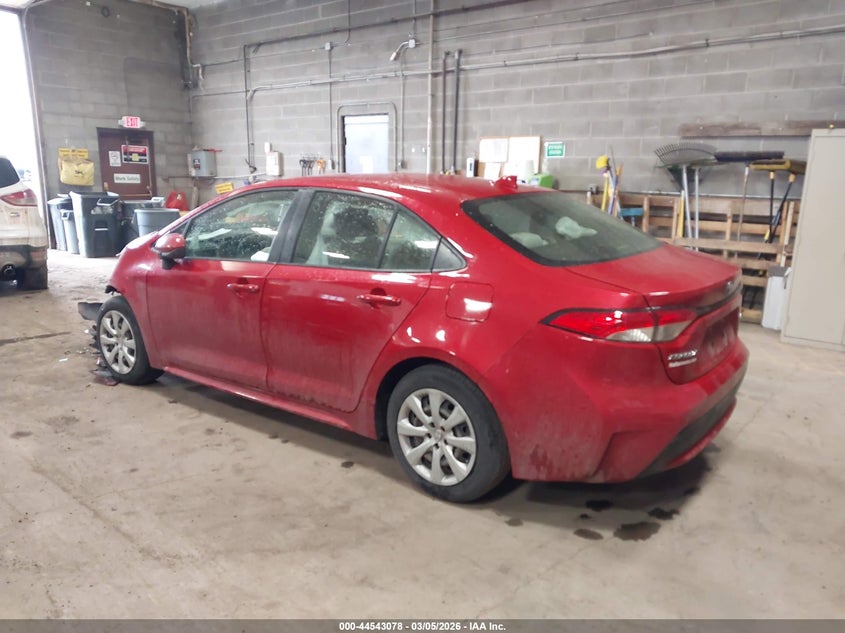 2021 Toyota Corolla VIN JTDEPMAE0MJ164626 IAAI salvage auction — FRONT END, Salvage Title, sold $3,075 on 2026-07-08 (photo 3)