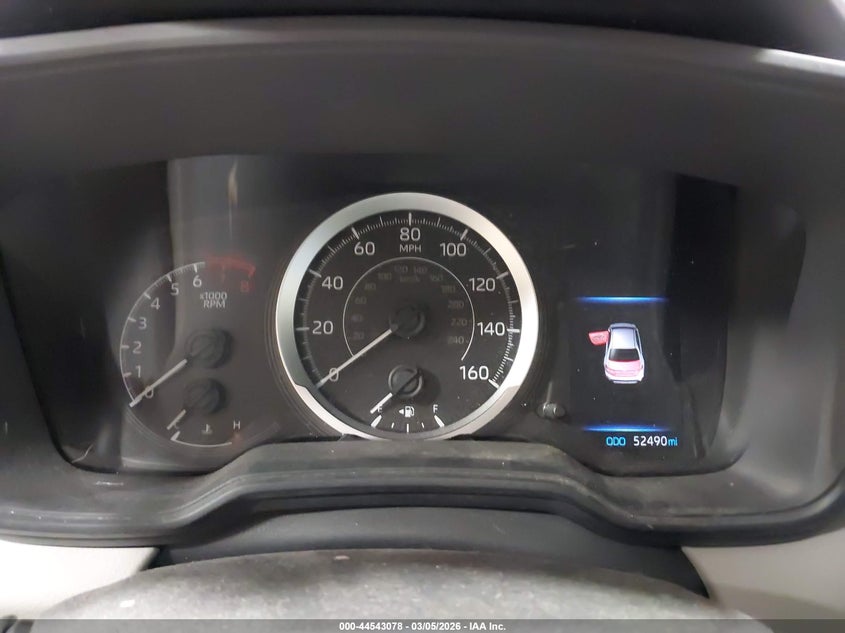 2021 Toyota Corolla VIN JTDEPMAE0MJ164626 IAAI salvage auction — FRONT END, Salvage Title, sold $3,075 on 2026-07-08 (photo 7)