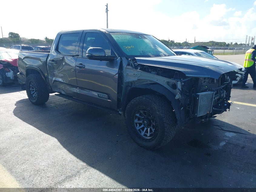 2023 Toyota Tundra VIN 5TFNA5AB9PX025142 IAAI salvage auction — RIGHT SIDE, Salvage Title, sold $19,225 on 2026-07-09 (photo 1)