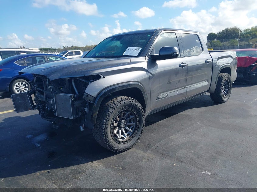 2023 Toyota Tundra VIN 5TFNA5AB9PX025142 IAAI salvage auction — RIGHT SIDE, Salvage Title, sold $19,225 on 2026-07-09 (photo 2)