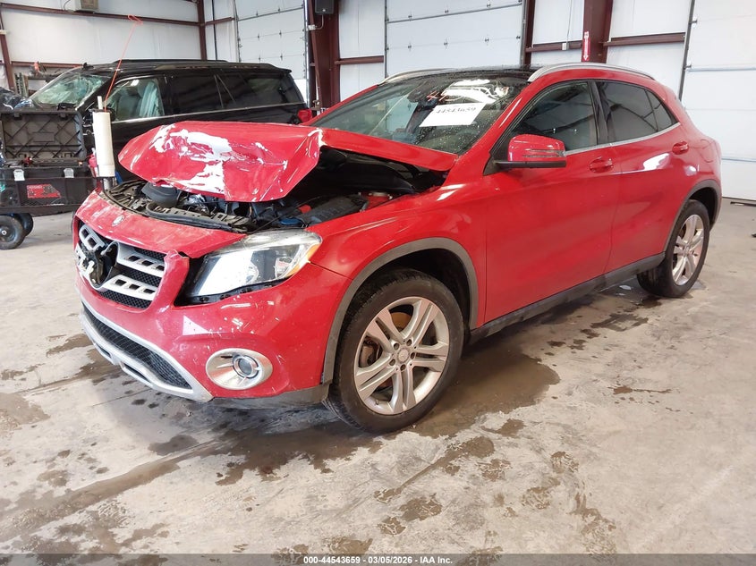 2018 Mercedes-benz Gla-klasse VIN WDCTG4EB0JJ367237 IAAI salvage auction — FRONT END, Salvage Title, sold $3,250 on 2026-08-14 (photo 2)