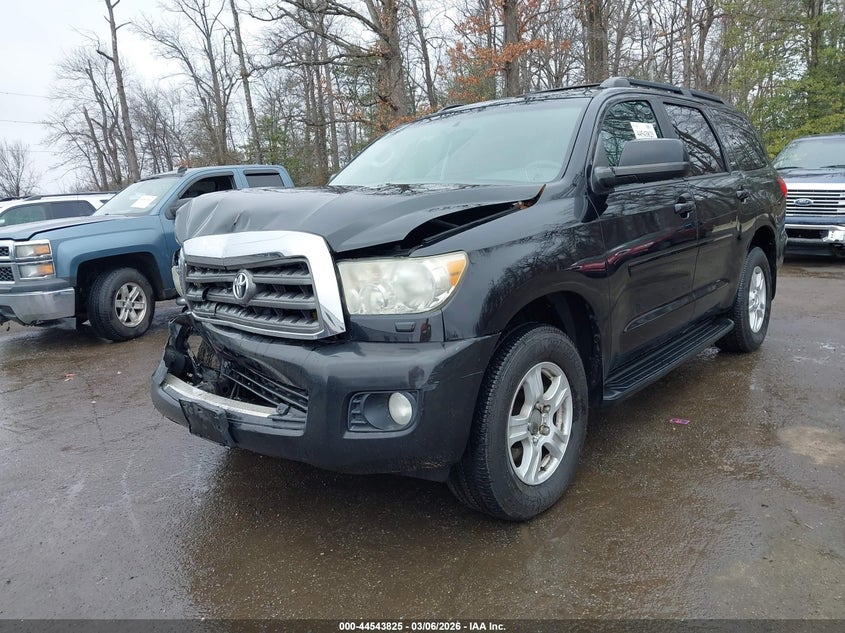 2013 Toyota Sequoia VIN 5TDBY5G16DS081117 IAAI salvage auction — FRONT END, Salvage Title, sold $2,250 on 2026-07-31 (photo 2)