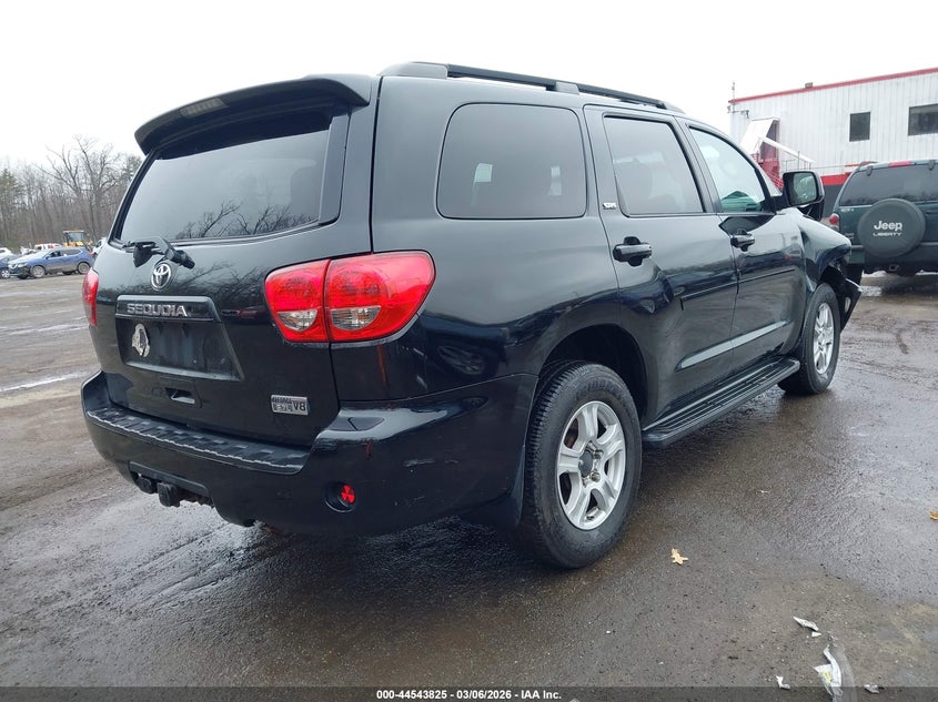 2013 Toyota Sequoia VIN 5TDBY5G16DS081117 IAAI salvage auction — FRONT END, Salvage Title, sold $2,250 on 2026-07-31 (photo 4)