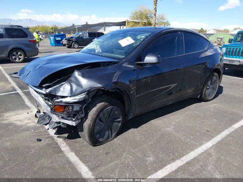 2026 Tesla Model y VIN 7SAYGDEE9TF343067 IAAI salvage auction — Front End, Salvage (Nevada), sold $9,800 on 2026-05-08 (photo 2)