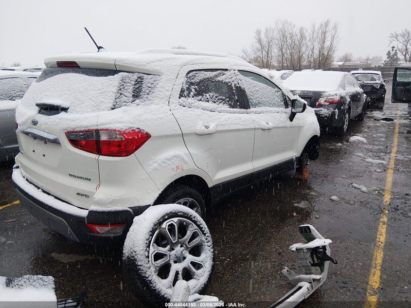2020 Ford Ecosport VIN MAJ6S3KL2LC315615 IAAI salvage auction — FRONT END, Salvage Title, sold $800 on 2026-07-21 (photo 4)