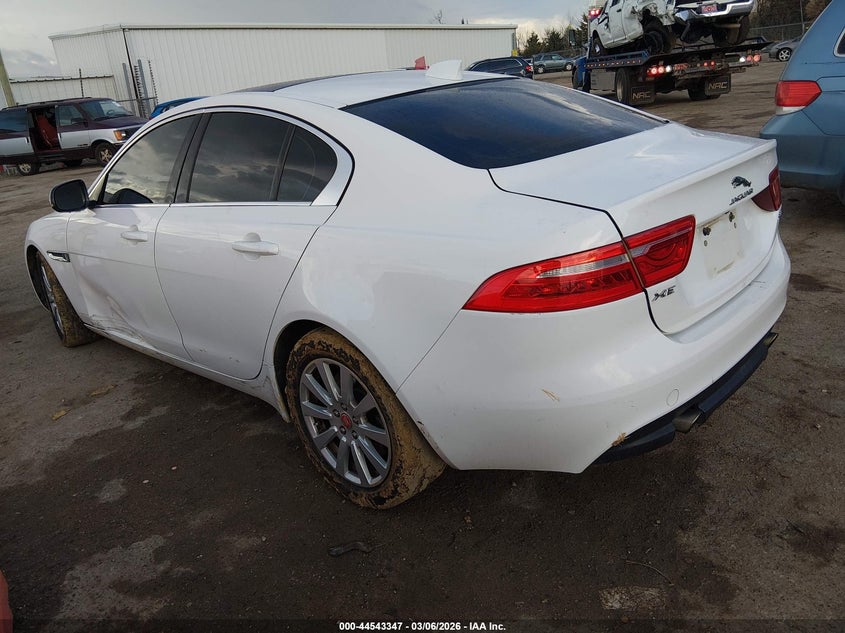 2019 Jaguar Xe VIN SAJAR4FX9KCP47542 IAAI salvage auction — LEFT SIDE, Clear (Oklahoma), sold $2,200 on 2026-07-15 (photo 3)