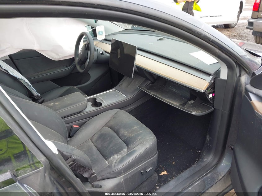 2023 Tesla Model y VIN 7SAYGDEE1PA194785 IAAI salvage auction — LEFT FRONT, Salvage Title, sold $6,150 on 2026-07-23 (photo 5)
