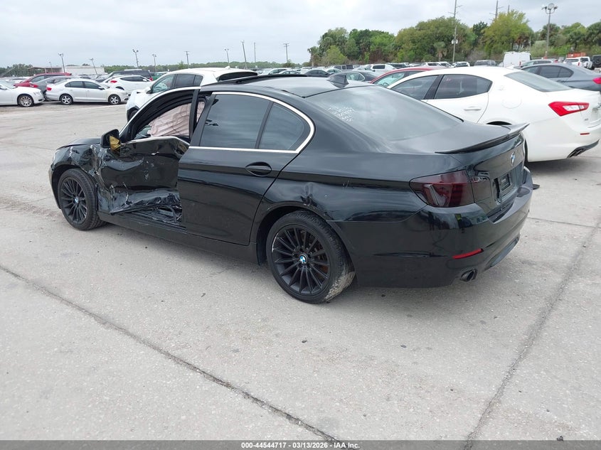 2011 BMW 5er VIN WBAFR7C51BC803494 IAAI salvage auction — LEFT SIDE, Rebuildable (Florida), sold $775 on 2026-07-22 (photo 3)