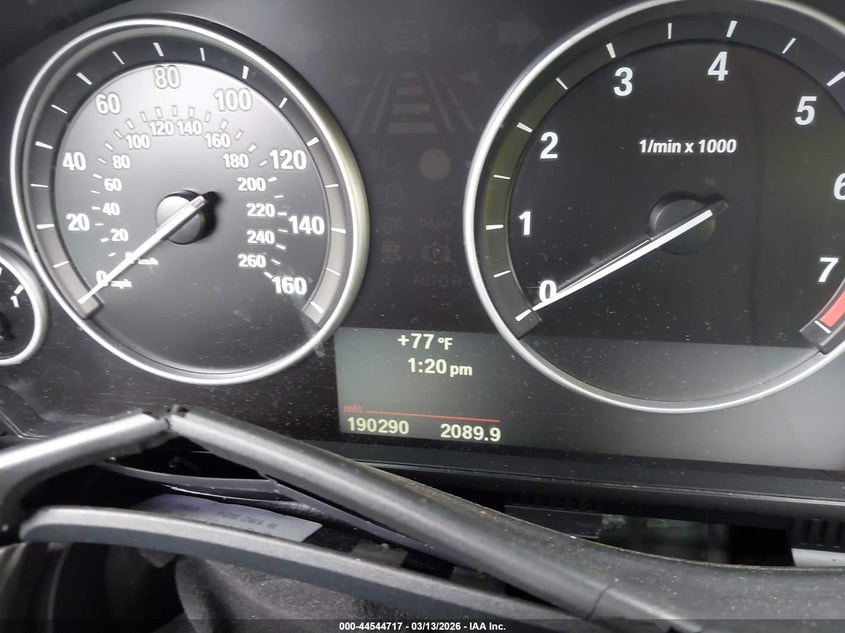 2011 BMW 5er VIN WBAFR7C51BC803494 IAAI salvage auction — LEFT SIDE, Rebuildable (Florida), sold $775 on 2026-07-22 (photo 7)
