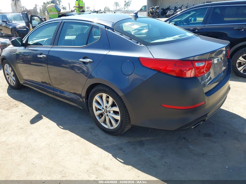 2015 Kia Optima VIN KNAGM4A79F5616634 IAAI salvage auction — FRONT END, Salvage (California), sold $975 on 2026-07-15 (photo 3)