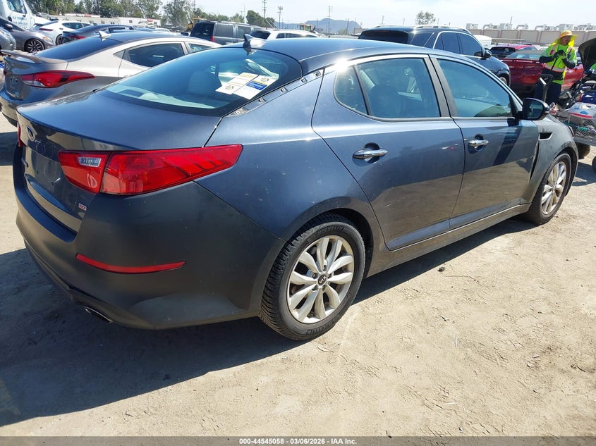 2015 Kia Optima VIN KNAGM4A79F5616634 IAAI salvage auction — FRONT END, Salvage (California), sold $975 on 2026-07-15 (photo 4)