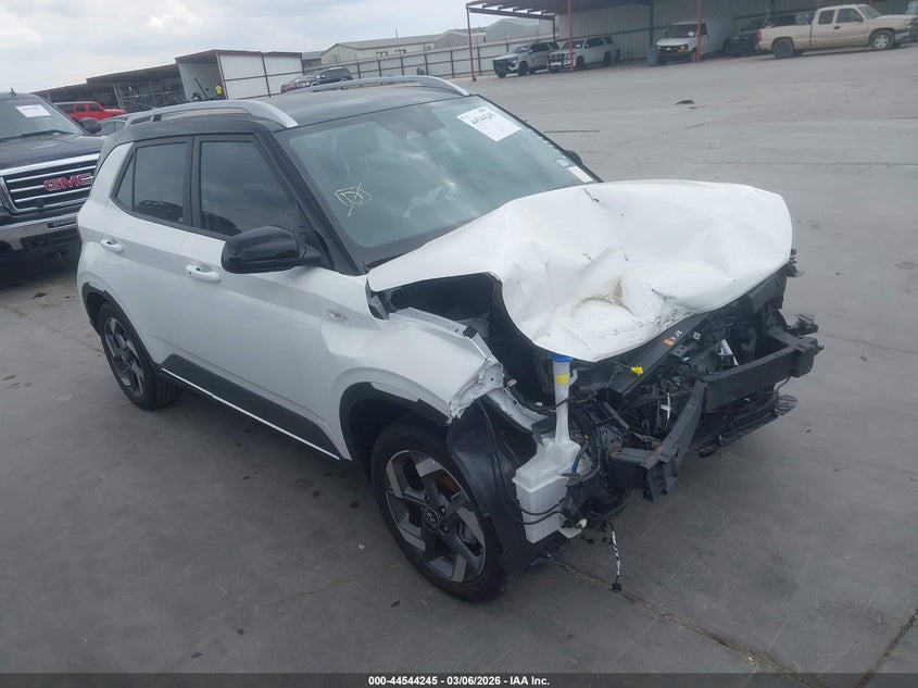 2025 Hyundai Venue VIN KMHRC8A37SU387112 IAAI salvage auction — FRONT END, Salvage Title, sold $2,550 on 2026-07-18 (photo 1)