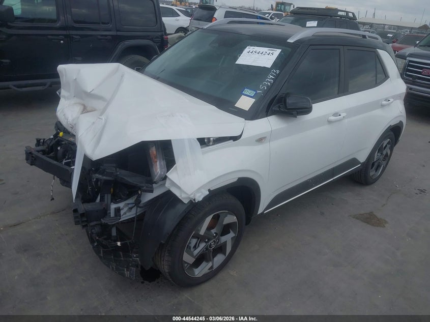 2025 Hyundai Venue VIN KMHRC8A37SU387112 IAAI salvage auction — FRONT END, Salvage Title, sold $2,550 on 2026-07-18 (photo 2)