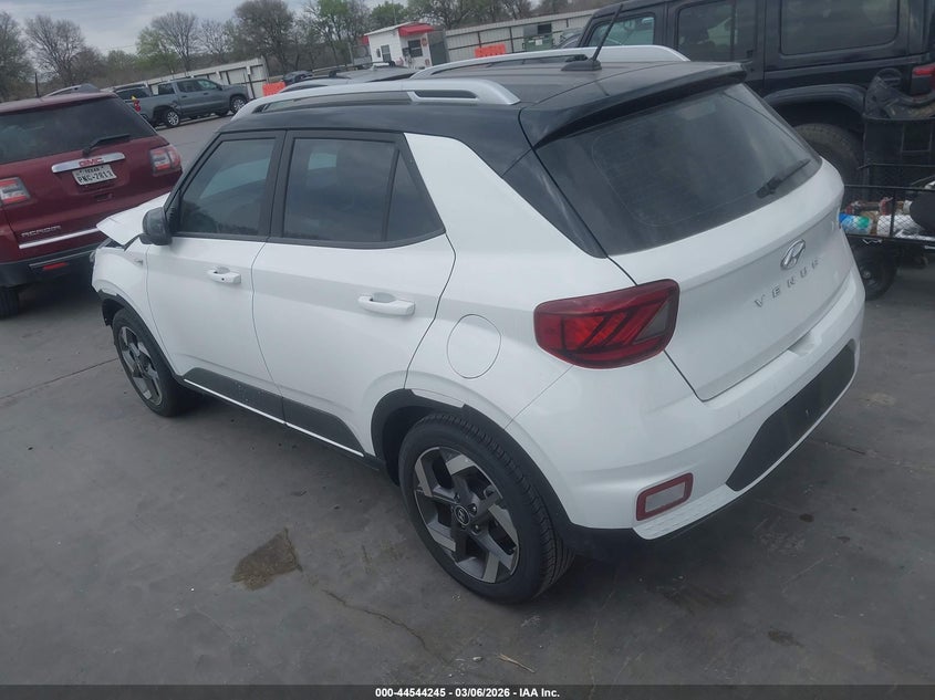 2025 Hyundai Venue VIN KMHRC8A37SU387112 IAAI salvage auction — FRONT END, Salvage Title, sold $2,550 on 2026-07-18 (photo 3)
