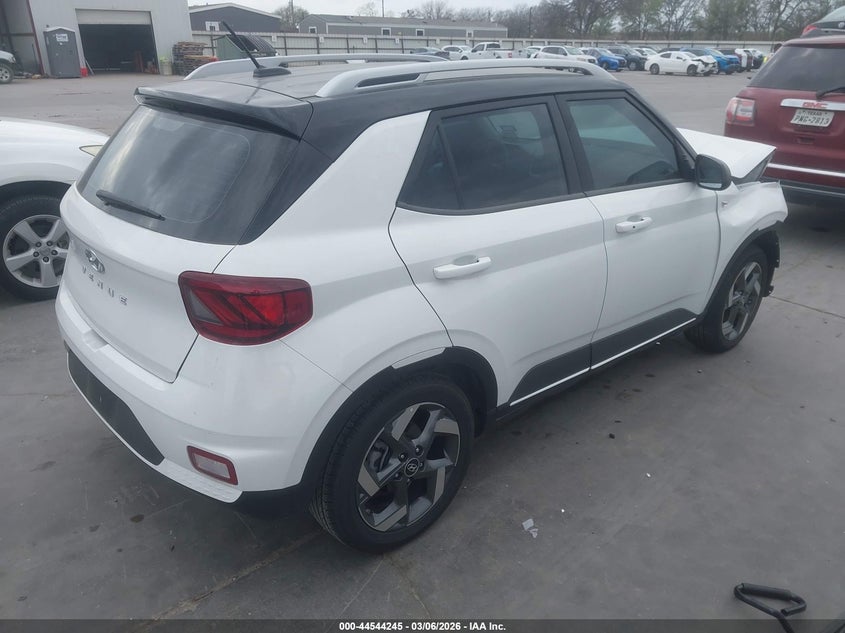 2025 Hyundai Venue VIN KMHRC8A37SU387112 IAAI salvage auction — FRONT END, Salvage Title, sold $2,550 on 2026-07-18 (photo 4)