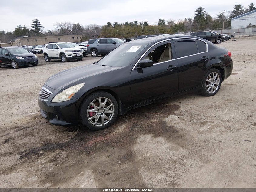 2011 Infiniti G VIN JN1CV6AR1BM351836 IAAI salvage auction — LEFT SIDE, Salvage (Idaho), sold $275 on 2026-07-08 (photo 2)