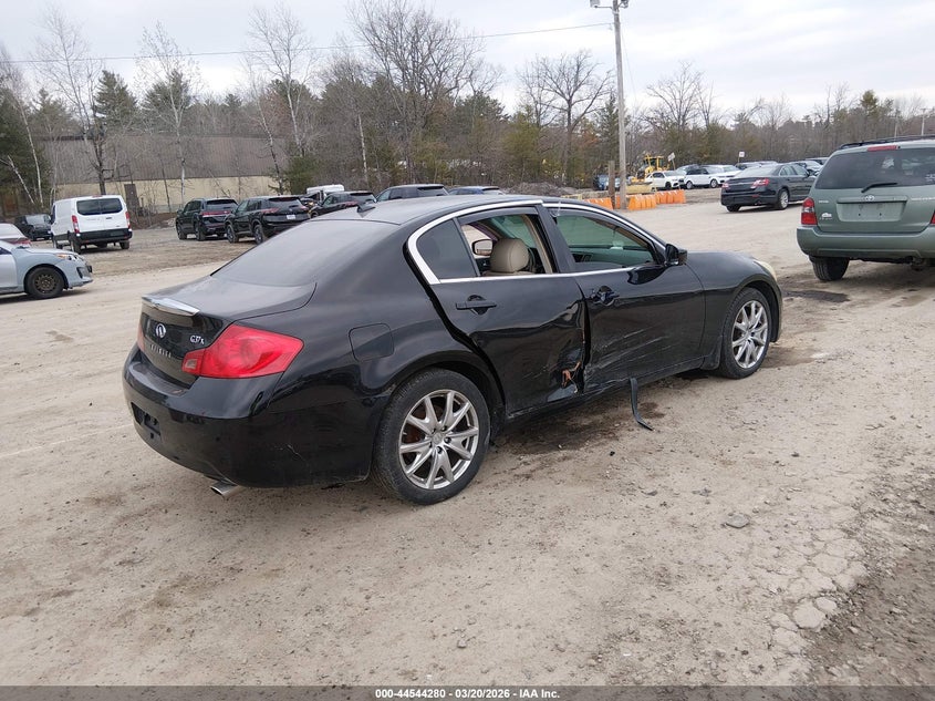 2011 Infiniti G VIN JN1CV6AR1BM351836 IAAI salvage auction — LEFT SIDE, Salvage (Idaho), sold $275 on 2026-07-08 (photo 4)
