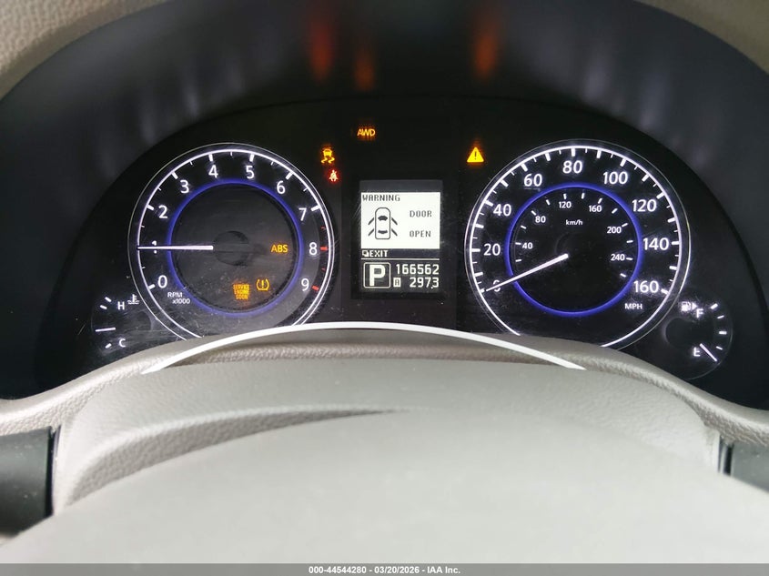 2011 Infiniti G VIN JN1CV6AR1BM351836 IAAI salvage auction — LEFT SIDE, Salvage (Idaho), sold $275 on 2026-07-08 (photo 7)