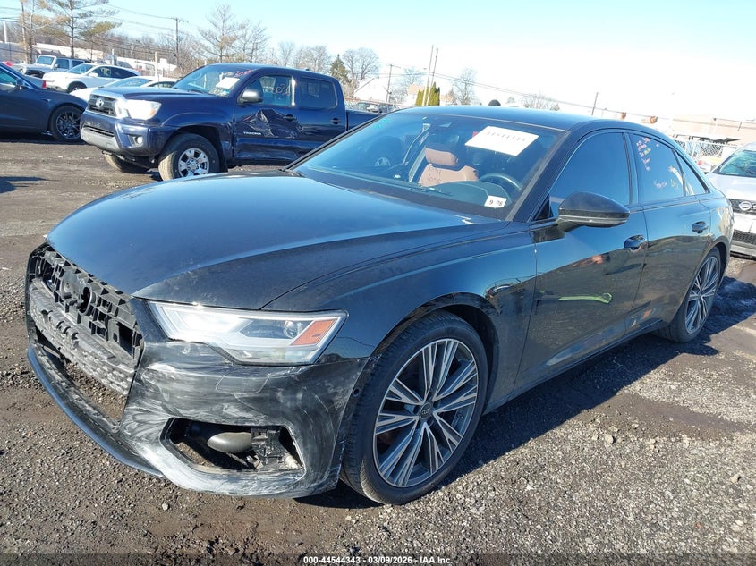 2023 Audi A6 VIN WAUD3BF28PN059451 IAAI salvage auction — FRONT END, Salvage (New Jersey), sold $12,500 on 2026-07-13 (photo 2)