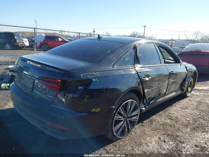 2023 Audi A6 VIN WAUD3BF28PN059451 IAAI salvage auction — FRONT END, Salvage (New Jersey), sold $12,500 on 2026-07-13 (photo 4)