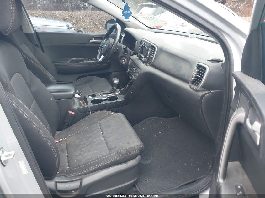 2019 Kia Sportage VIN KNDPMCAC6K7628040 IAAI salvage auction — FRONT & REAR, Salvage (Indiana), sold $2,650 on 2026-07-08 (photo 5)