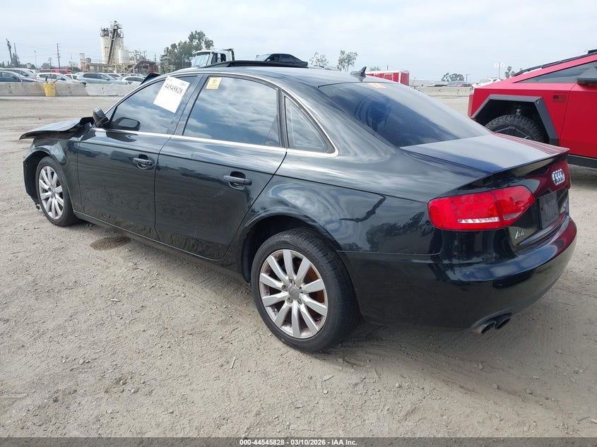 2011 Audi A4 VIN WAUFFAFL7BN022158 IAAI salvage auction — BIO HAZARD, Salvage (California), sold $250 on 2026-07-22 (photo 3)