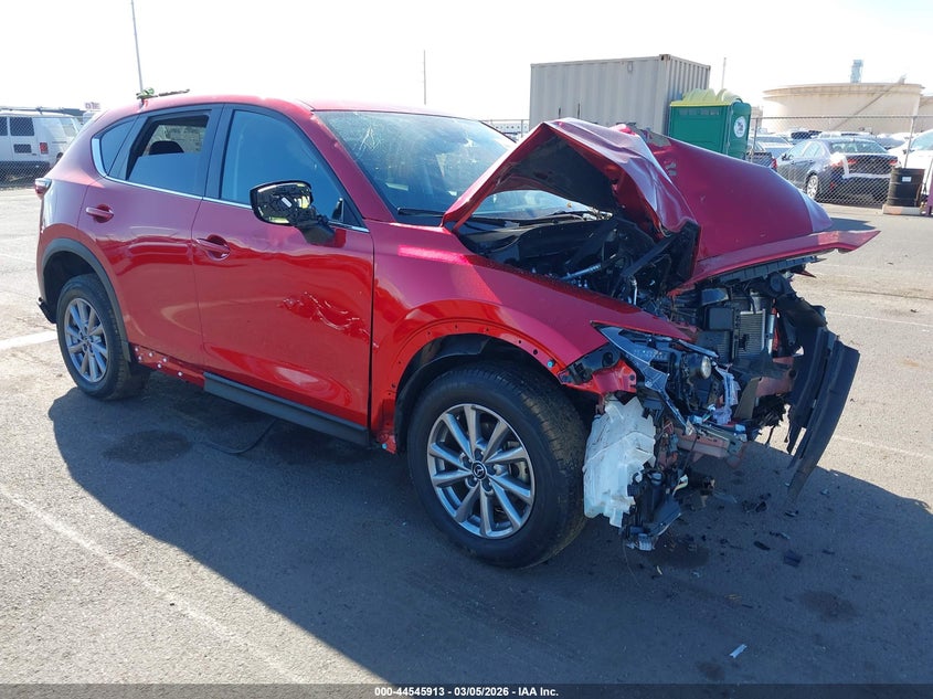 2023 Mazda Cx-5 VIN JM3KFBCM7P0171363 IAAI salvage auction — FRONT END, Salvage Title, sold $450 on 2026-07-28 (photo 1)