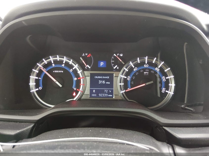 2018 Toyota 4runner VIN JTEBU5JRXJ5521122 IAAI salvage auction — FRONT END, Salvage (Colorado), sold $11,950 on 2026-07-21 (photo 7)