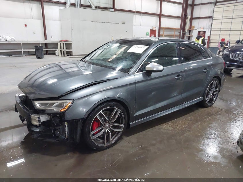 2017 Audi S3 VIN WAUB1GFF2H1036141 IAAI salvage auction — FRONT END, Salvage Title, sold $8,475 on 2026-08-07 (photo 2)