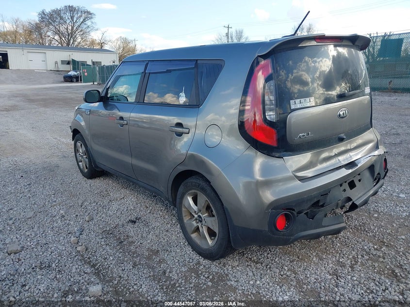 2019 Kia Soul VIN KNDJN2A28K7671363 IAAI salvage auction — FRONT & REAR, Salvage (Kentucky), sold $575 on 2026-07-15 (photo 3)