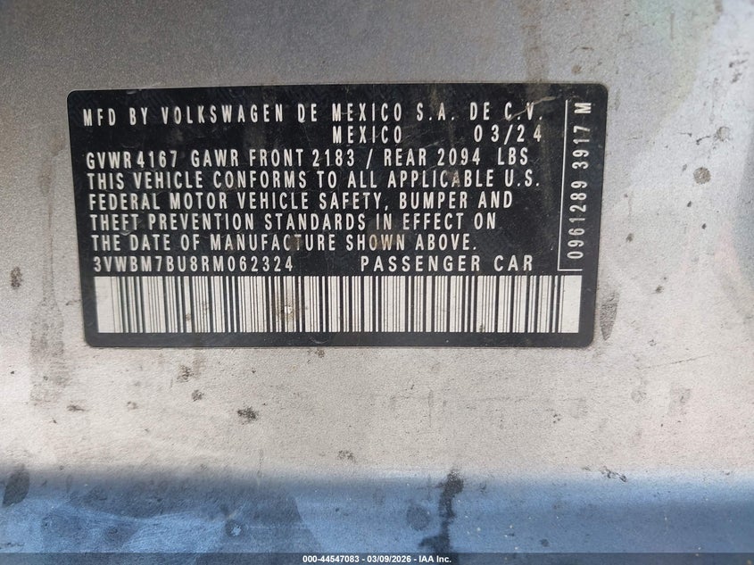 2014 Lincoln Mkx VIN 2LMDJ6JK4EBL01281 IAAI salvage auction — FRONT END, Salvage Title, sold $875 on 2026-07-21 (photo 9)