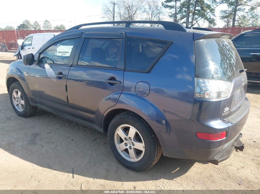 2007 Mitsubishi Outlander VIN JA4MT31X77Z016475 IAAI salvage auction — REAR END, Salvage (Pennsylvania), sold $275 on 2026-09-05 (photo 3)