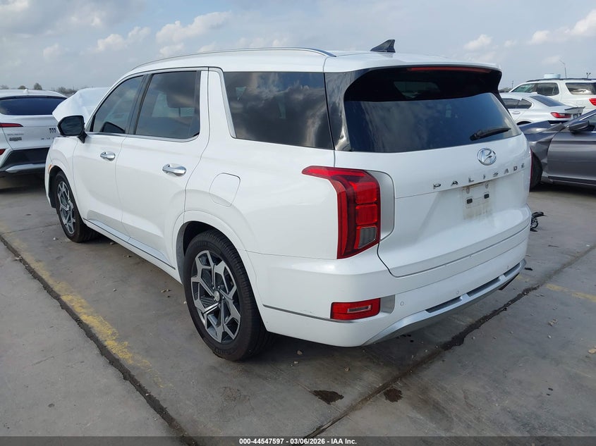 2021 Hyundai Palisade VIN KM8R74HE2MU268570 IAAI salvage auction — FRONT END, Salvage Title, sold $2,000 on 2026-07-29 (photo 3)
