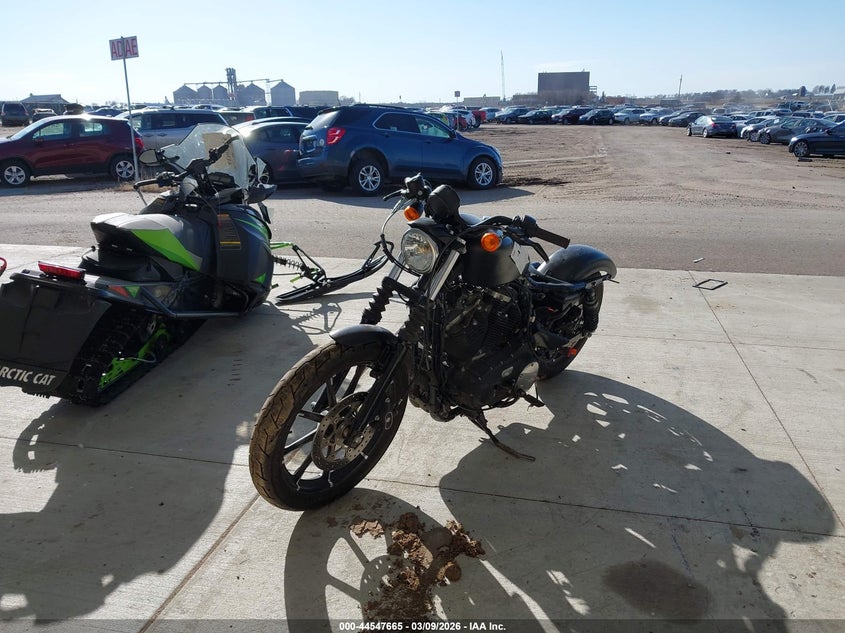 2022 Harley-davidson Iron VIN 1HD4LE211NB408299 IAAI salvage auction — ALL OVER, Salvage (Missouri), sold $825 on 2026-07-21 (photo 2)
