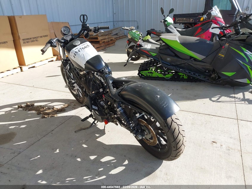 2022 Harley-davidson Iron VIN 1HD4LE211NB408299 IAAI salvage auction — ALL OVER, Salvage (Missouri), sold $825 on 2026-07-21 (photo 3)
