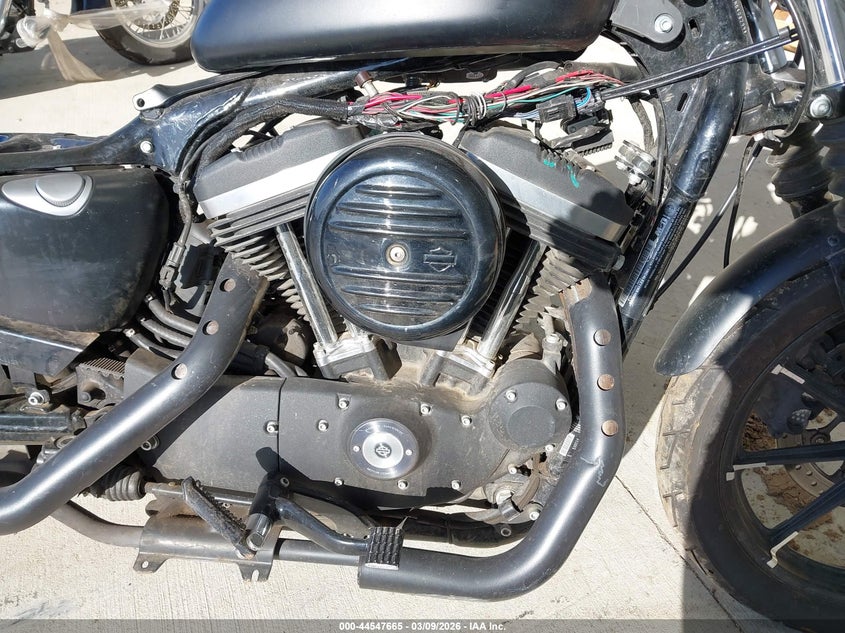 2022 Harley-davidson Iron VIN 1HD4LE211NB408299 IAAI salvage auction — ALL OVER, Salvage (Missouri), sold $825 on 2026-07-21 (photo 8)