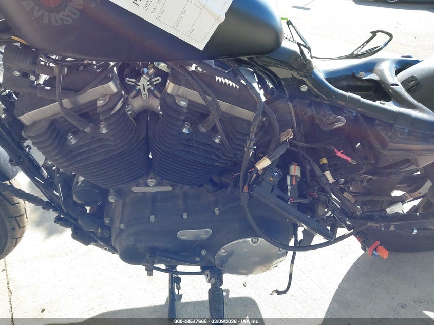 2022 Harley-davidson Iron VIN 1HD4LE211NB408299 IAAI salvage auction — ALL OVER, Salvage (Missouri), sold $825 on 2026-07-21 (photo 9)