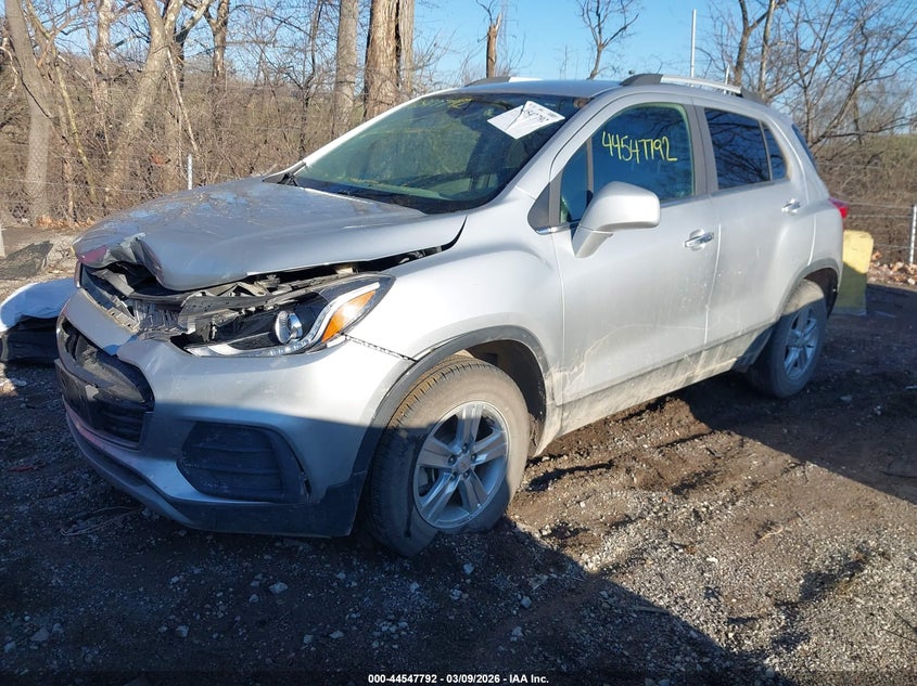 2018 Chevrolet Trax VIN KL7CJPSB8JB710462 IAAI salvage auction — FRONT END, Clear (Indiana), sold $1,100 on 2026-07-22 (photo 2)
