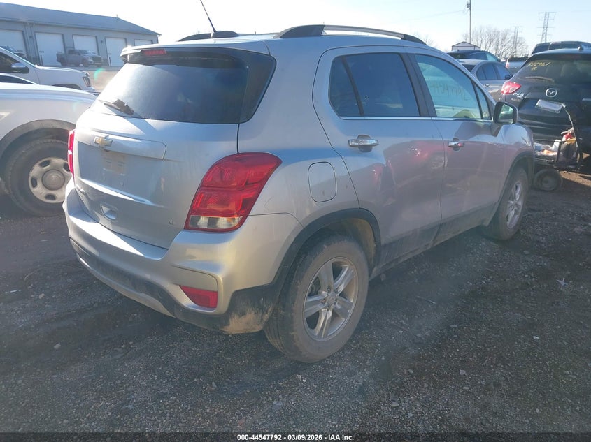 2018 Chevrolet Trax VIN KL7CJPSB8JB710462 IAAI salvage auction — FRONT END, Clear (Indiana), sold $1,100 on 2026-07-22 (photo 4)