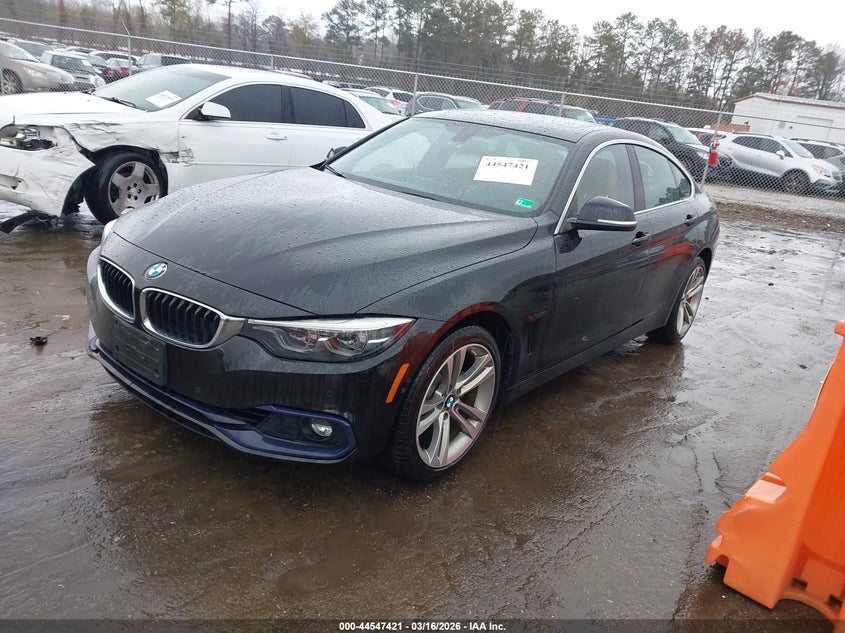 2019 BMW 4er VIN WBA4J3C57KBL08861 IAAI salvage auction — UNDERCARRIAGE, Salvage Title, sold $9,550 on 2026-07-17 (photo 2)
