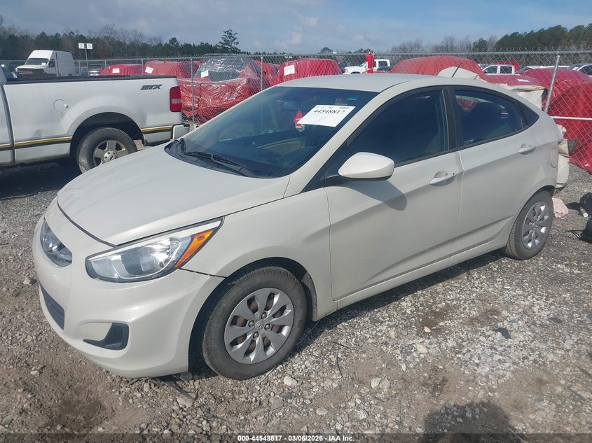 2016 Hyundai Accent VIN KMHCT4AEXGU147799 IAAI salvage auction — REAR END, Wait Title, sold $275 on 2026-07-31 (photo 2)