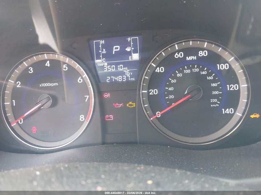 2016 Hyundai Accent VIN KMHCT4AEXGU147799 IAAI salvage auction — REAR END, Wait Title, sold $275 on 2026-07-31 (photo 7)